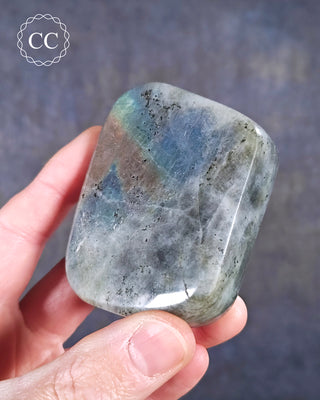Labradorite Chunky Palm Stone #1