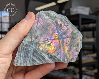 Labradorite Top Polished Slice #2