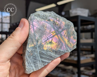 Labradorite Top Polished Slice #2