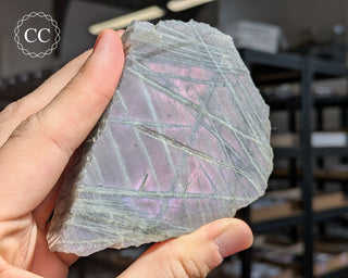 Labradorite Top Polished Slice #2