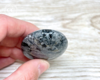 Larvikite Chunky Palm Stone #2