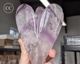 Large Amethyst Angel #1