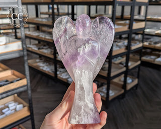 Large Amethyst Angel #1