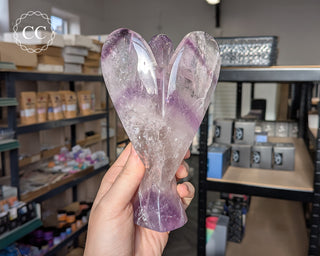 Large Amethyst Angel #1