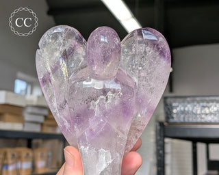 Large Amethyst Angel #1
