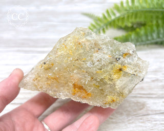 Large Etched Topaz Crystal #3