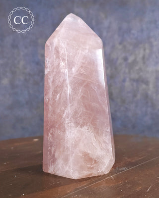 Large Rose Quartz Tower #4