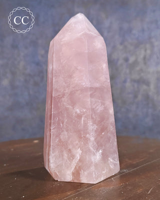 Large Rose Quartz Tower #4