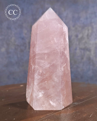 Large Rose Quartz Tower #4