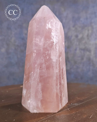 Large Rose Quartz Tower #4