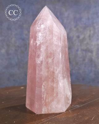 Large Rose Quartz Tower #4