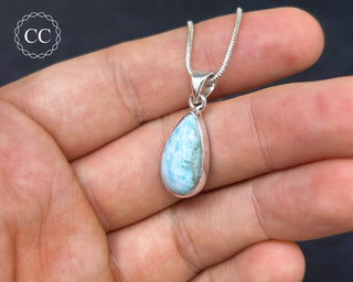 Larimar Silver Necklace #2