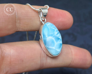 Larimar Silver Necklace #4