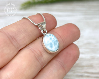 Larimar Silver Necklace #2