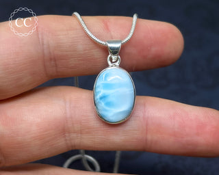 Larimar Silver Necklace #3