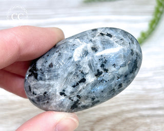 Larvikite Chunky Palm Stone #1