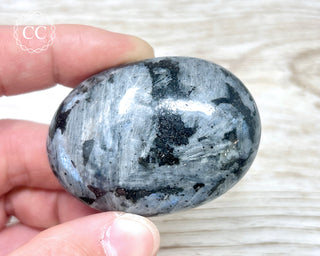 Larvikite Chunky Palm Stone #1