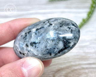 Larvikite Chunky Palm Stone #1