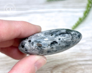 Larvikite Chunky Palm Stone #1