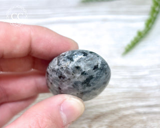 Larvikite Chunky Palm Stone #1