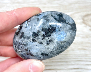 Larvikite Chunky Palm Stone #2