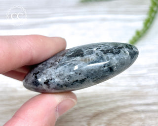 Larvikite Chunky Palm Stone #2