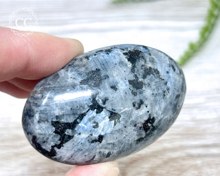 Larvikite Chunky Palm Stone #2