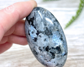 Larvikite Chunky Palm Stone #2