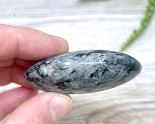 Larvikite Chunky Palm Stone #2