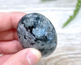 Larvikite Chunky Palm Stone #2