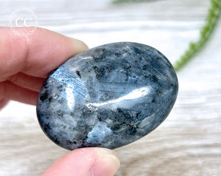 Larvikite Chunky Palm Stone #4