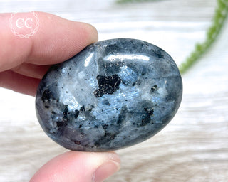 Larvikite Chunky Palm Stone #4