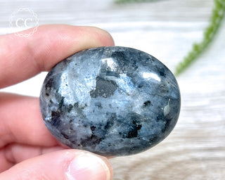 Larvikite Chunky Palm Stone #4