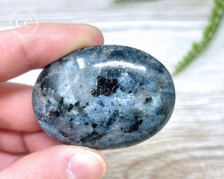 Larvikite Chunky Palm Stone #4