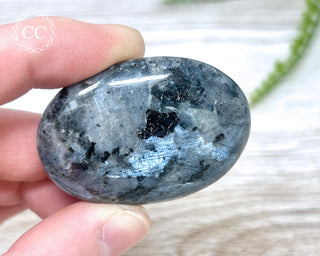 Larvikite Chunky Palm Stone #4