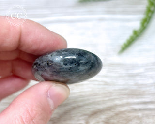 Larvikite Chunky Palm Stone #4
