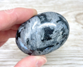 Larvikite Chunky Palm Stone #1
