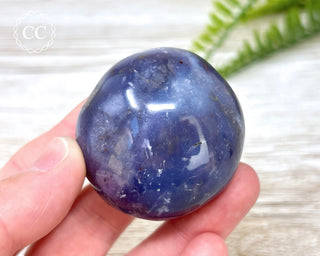 Lavender Agate Chunky Palm Stone #2
