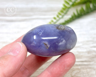 Lavender Agate Chunky Palm Stone #3
