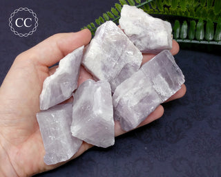 Lavender Calcite Raw Crystal