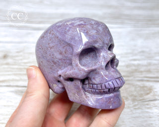 Lavender Jade Skull #1