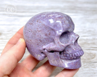 Lavender Jade Skull #1