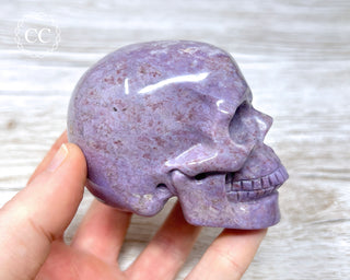 Lavender Jade Skull #1