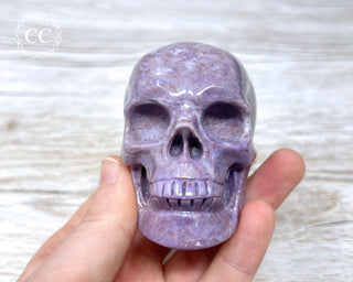 Lavender Jade Skull #1