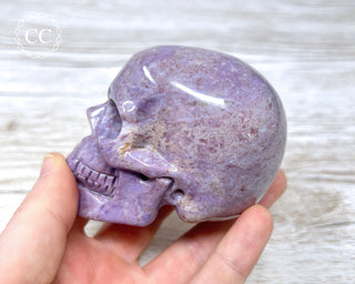 Lavender Jade Skull #1