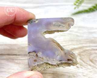 Lavender Moss Agate Slice #2