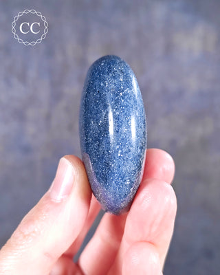 Lazulite Chunky Palm Stone #4