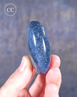 Lazulite Chunky Palm Stone #4
