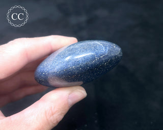 Lazulite Chunky Palm Stone #2