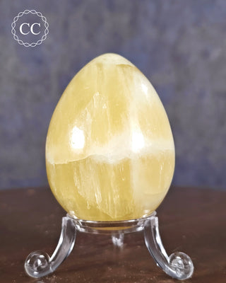 Lemon Calcite Egg #1